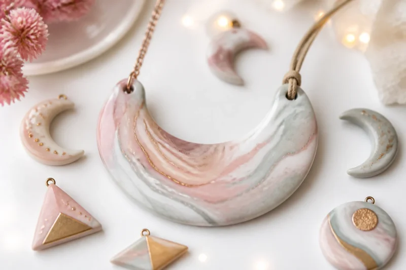 16 Cute Handmade Polymer Clay Necklace Ideas You’Ll Want to Wear: Adorable Diy Picks