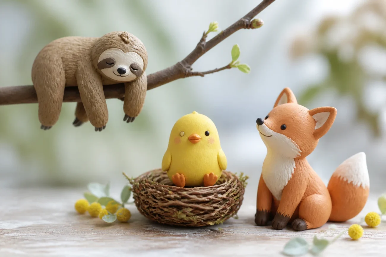 20 Little Clay Animal Ideas That Are Seriously Cute to Make — Tiny Cuteness Boosts