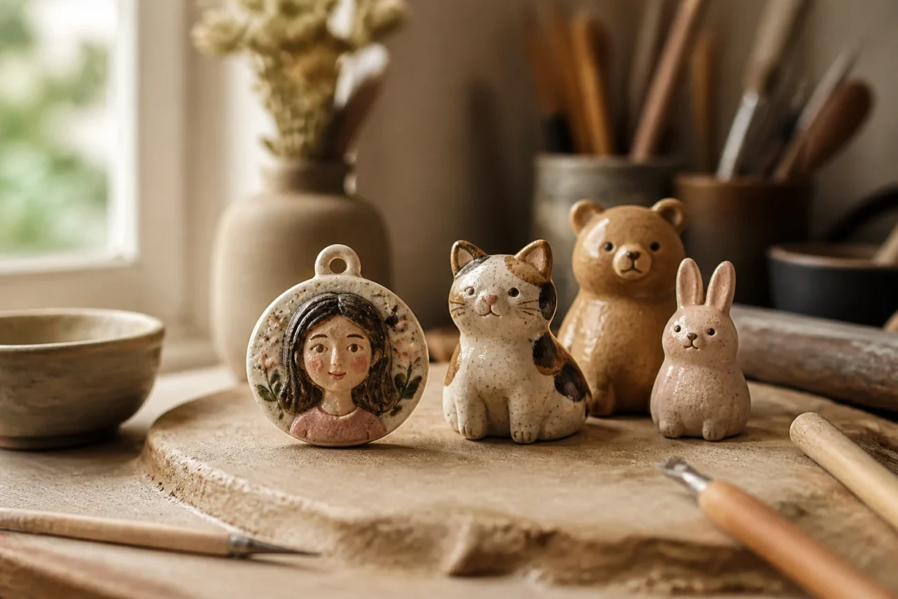 17 Clay Sculpture Gift Ideas That Make Thoughtful Handmade Presents: Tiny Keepsakes