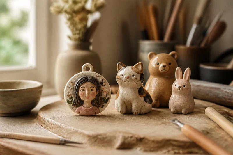 17 Clay Sculpture Gift Ideas That Make Thoughtful Handmade Presents: Tiny Keepsakes