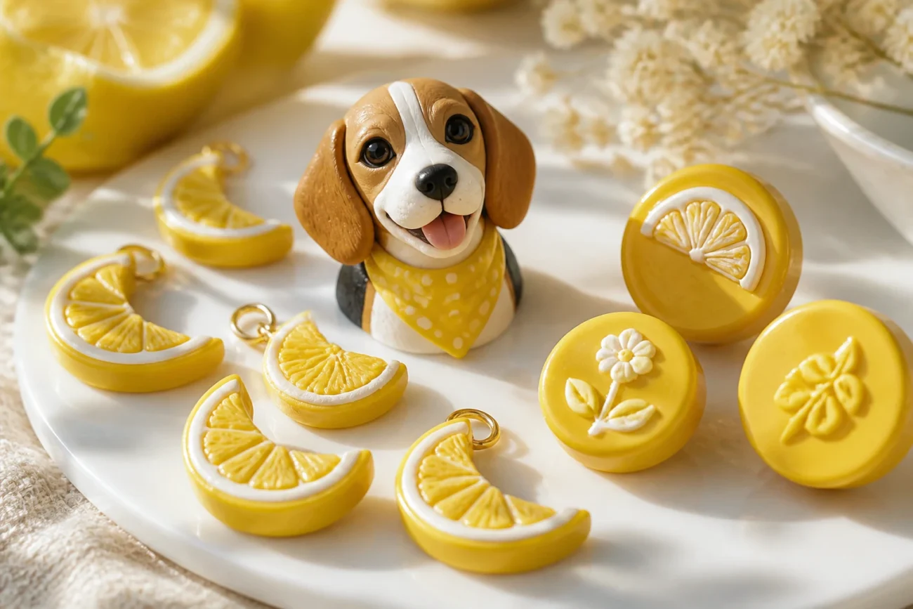 18 Yellow Polymer Clay Ideas That Are Bright and Adorable You’Ll Love