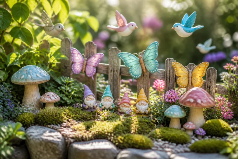20 Easy Air-Dry Clay Garden Ideas to Try This Season: Whimsical Outdoor Creations