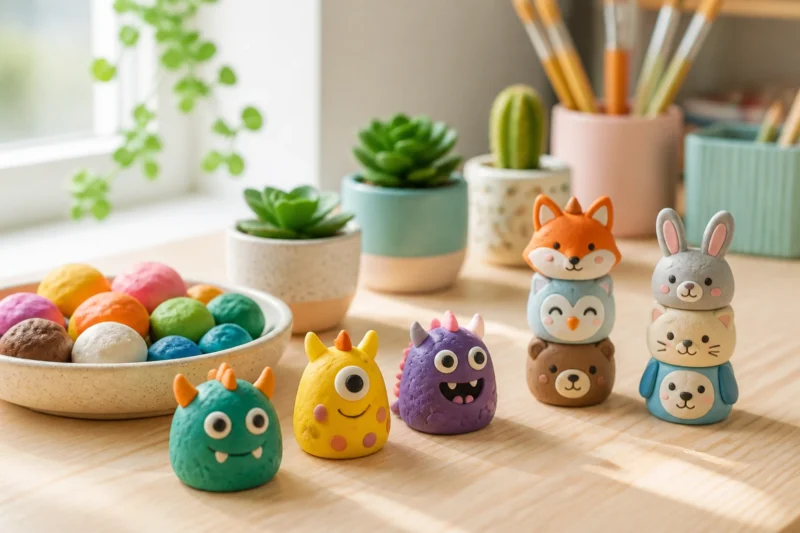 15 Fun Air-Dry Clay Sculpture Ideas for Kids to Create: Pocket-Sized Masterpieces