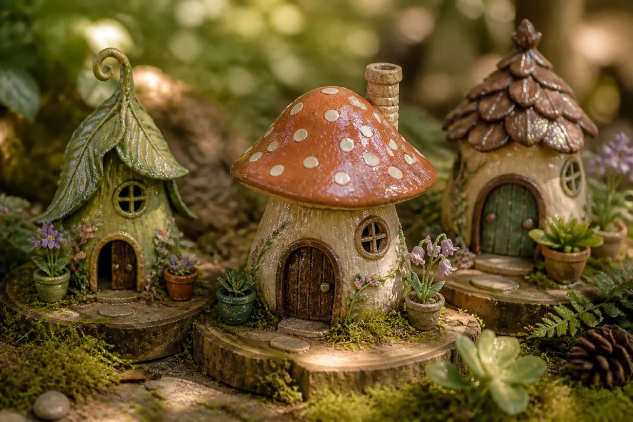 20 Magical Air-Dry Clay Fairy House Ideas to Make at Home: Quick Craft Magic