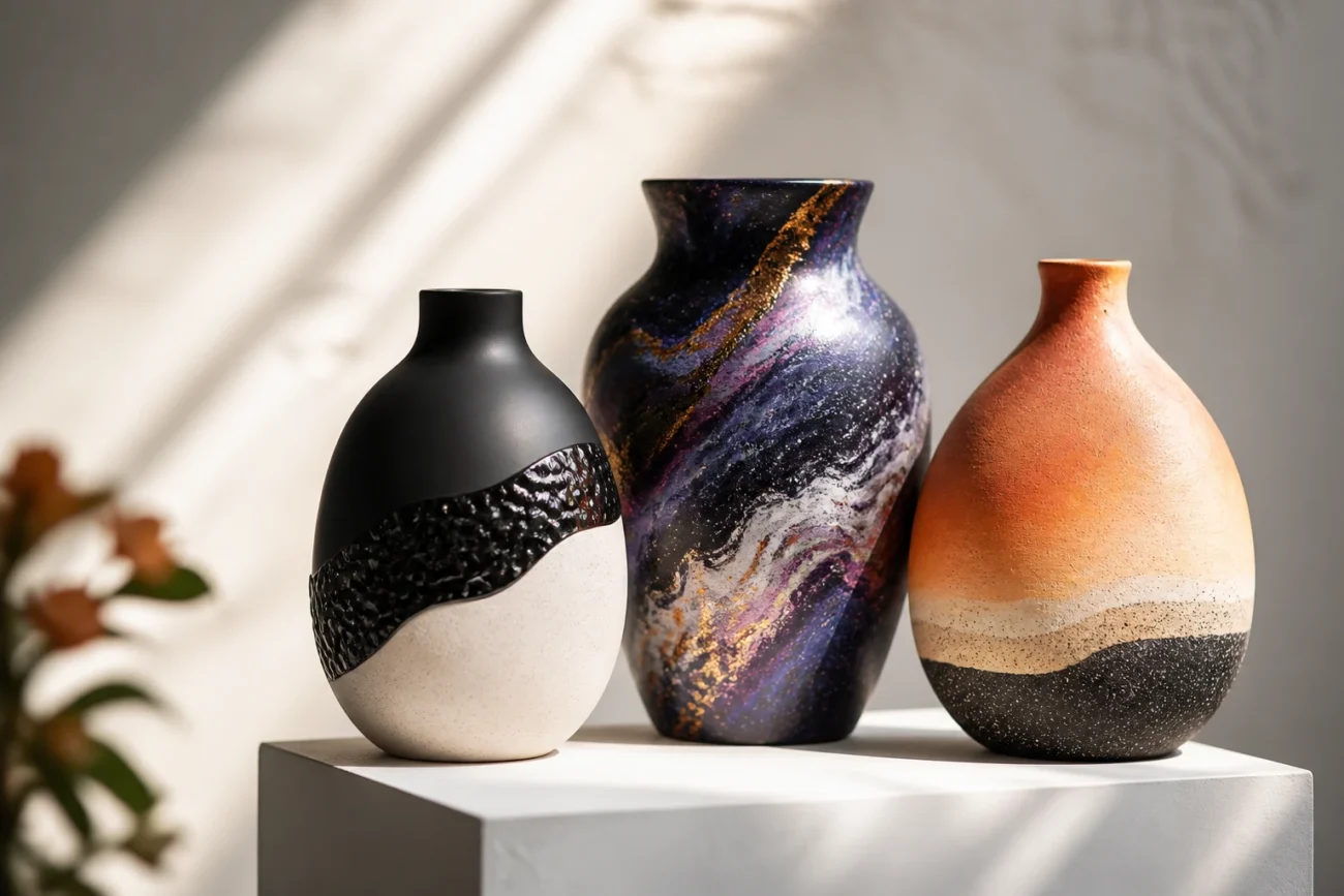 18 Polymer Clay Vase Ideas to Add a Creative Handmade Touch: 18 Ways to Wow
