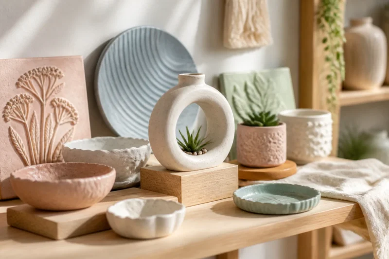 15 Simple Air-Dry Clay Decoration Ideas to Try at Home: Quick & Cute
